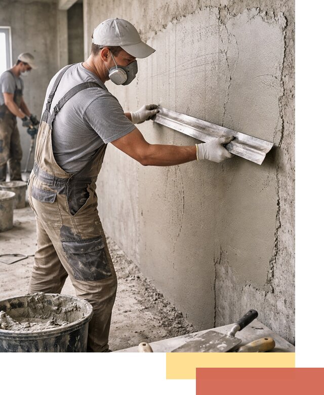 Штукатурка бетонных стен в Армавире качественно и долговечно