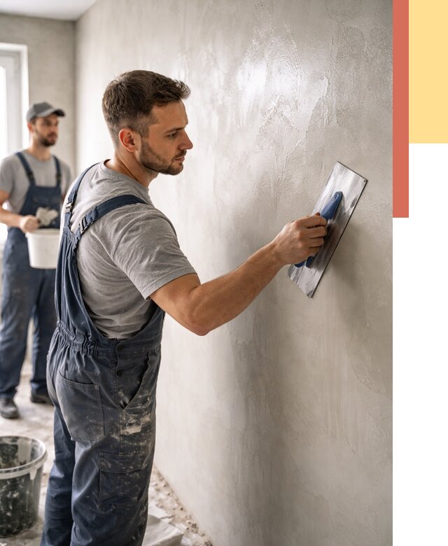 Глянцевание штукатурки стен в Армавире от 7598 руб. — услуги и затирка | ОТДЕЛОЧНИК-Рмв