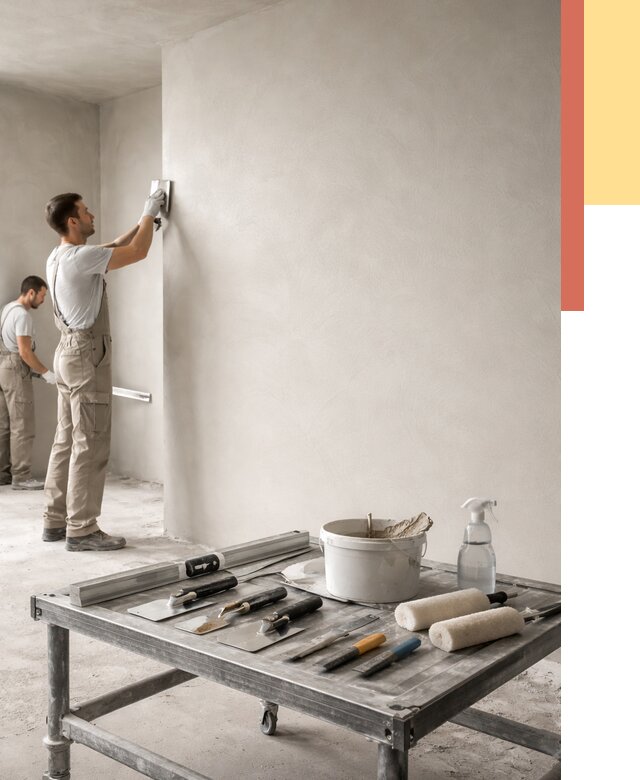 Штукатурка стен под покраску в Армавире от 4559 руб./м² — качественно и недорого | ОТДЕЛОЧНИК-Рмв