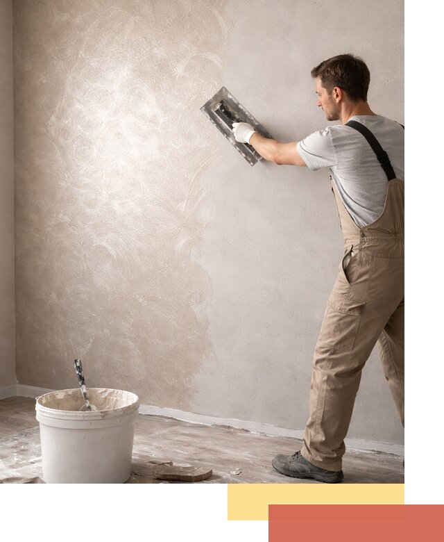 Декоративная штукатурка «Мокрый шелк» под ключ в Армавире