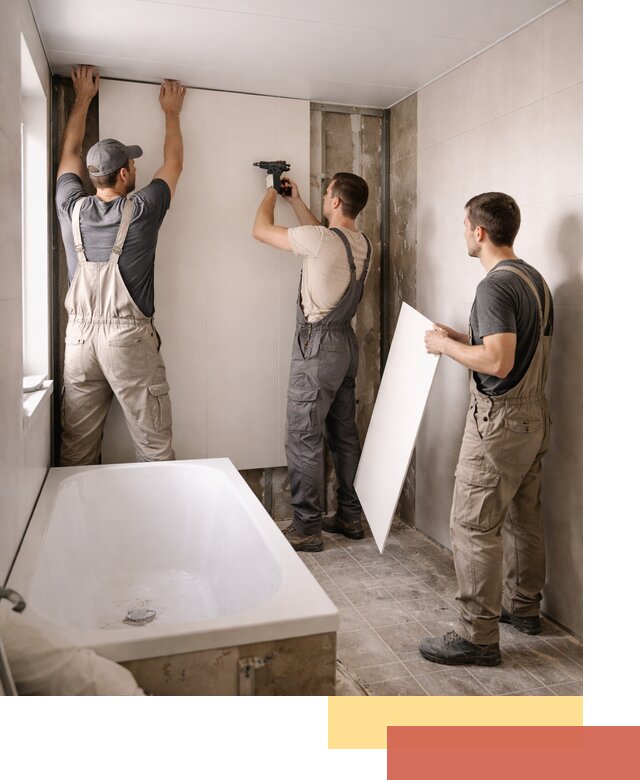 Отделка ванной панели ПВХ профессионально в Армавире