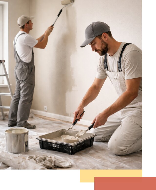 Покраска стен в квартире в Армавире — профессионально и аккуратно