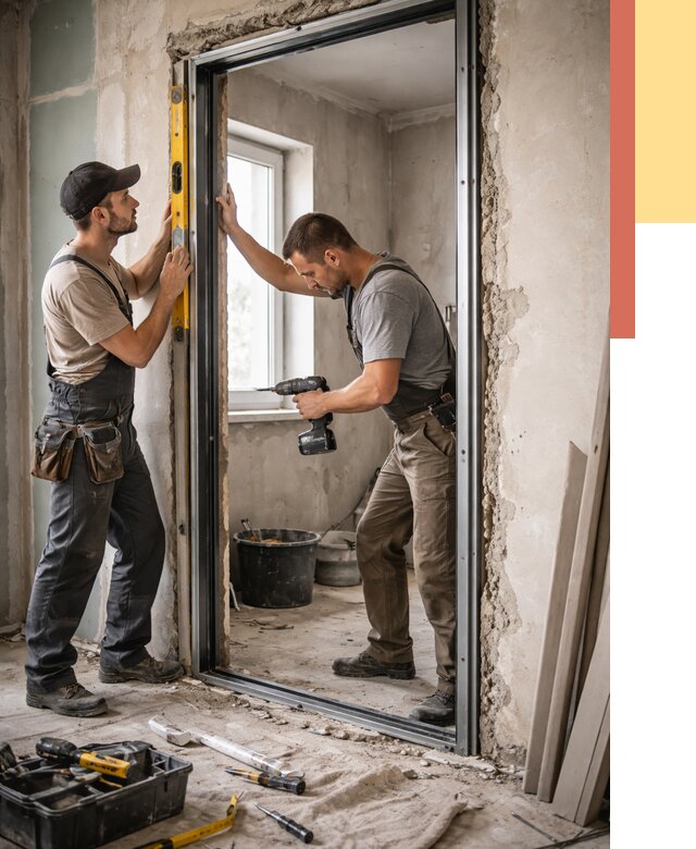 Закладка дверного проема в Армавире от 3546 руб. — быстро и недорого | ОТДЕЛОЧНИК-Рмв