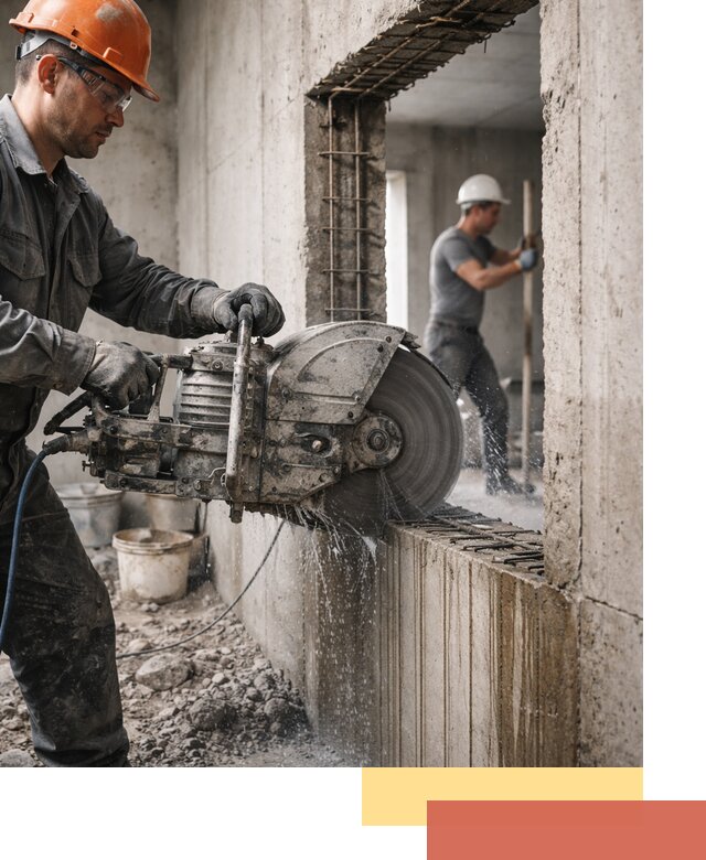 Алмазная резка проемов в Армавире быстро и точно