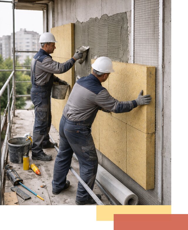 Утепление стен зданий и домов в Армавире качественно и надежно