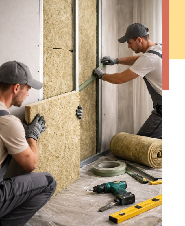 Шумоизоляция стен в Армавире под ключ от 1874 руб. | ОТДЕЛОЧНИК-Рмв