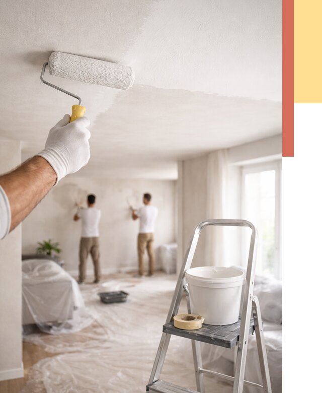 Покраска потолка акриловой краской в Армавире от 2533 руб. | ОТДЕЛОЧНИК-Рмв