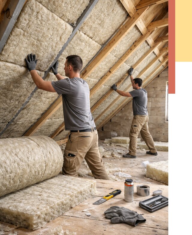 Утепление потолка минватой в Армавире от 1469 руб. — быстро и недорого | ОТДЕЛОЧНИК-Рмв