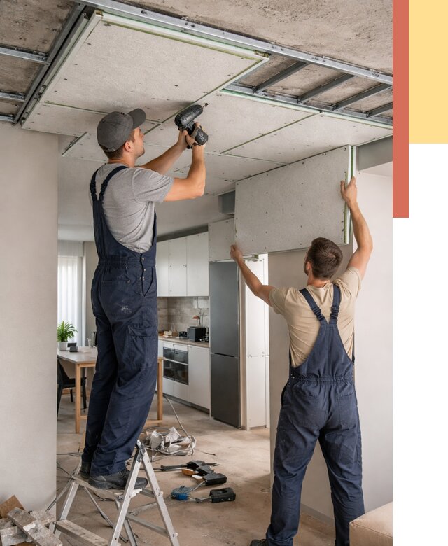 Шумоизоляция потолка панелями зипс в Армавире от 1874 руб. под ключ | ОТДЕЛОЧНИК-Рмв